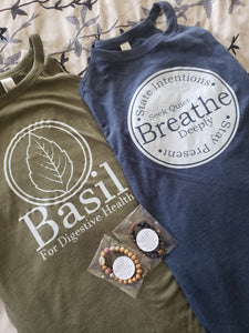 July Self Care Shirt - Breathe